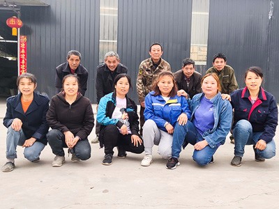 生產班組集體照