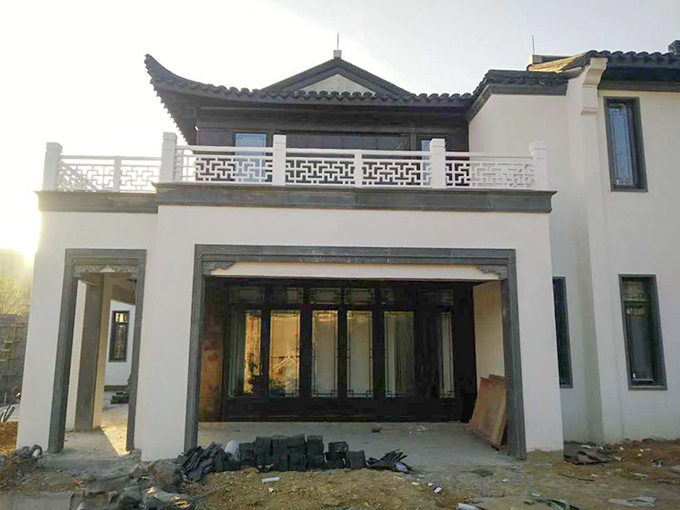 藍城桃李春風GRC欄板案例